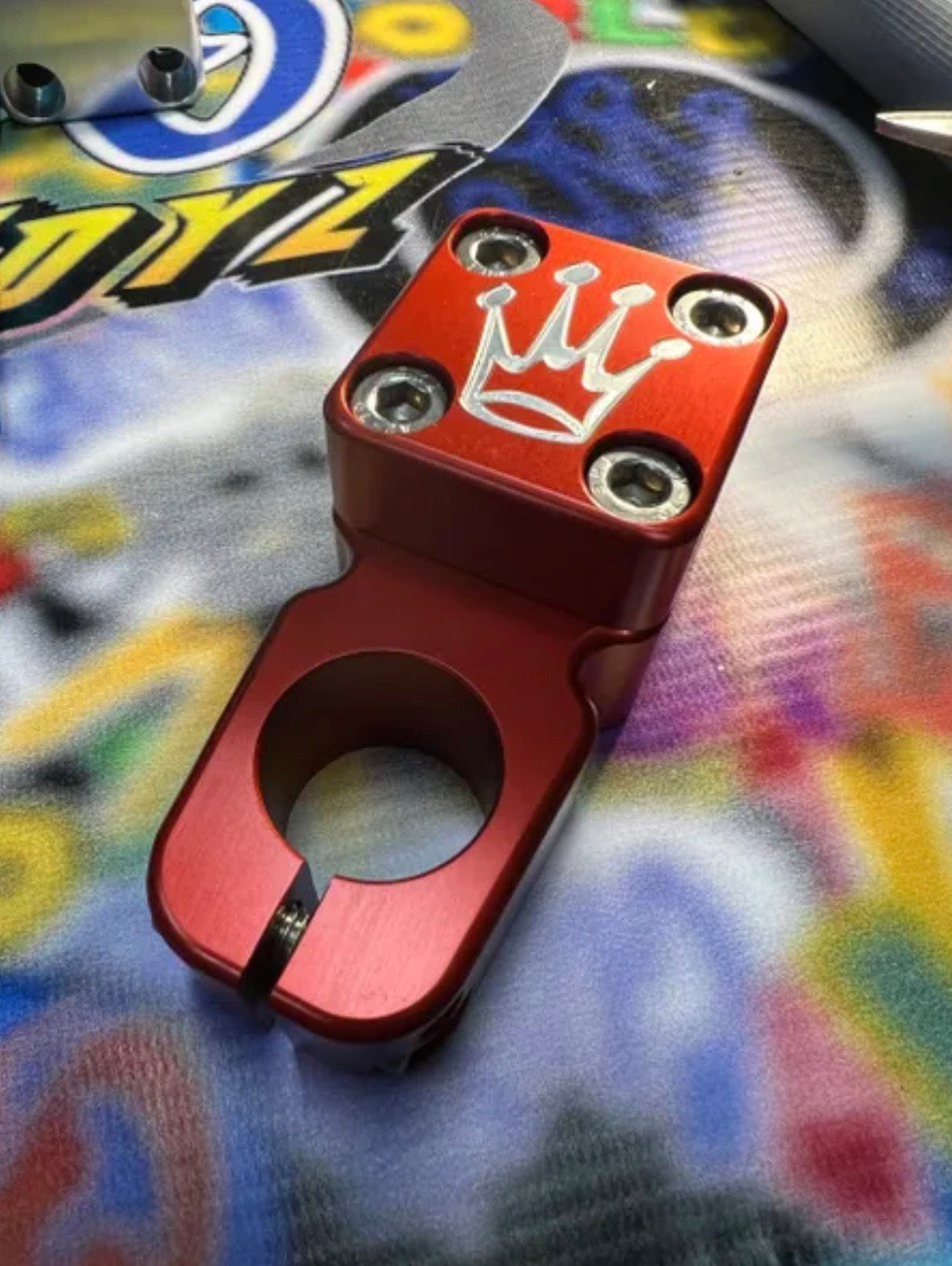 CUSTOM STREET TOYZ STEM (RED)