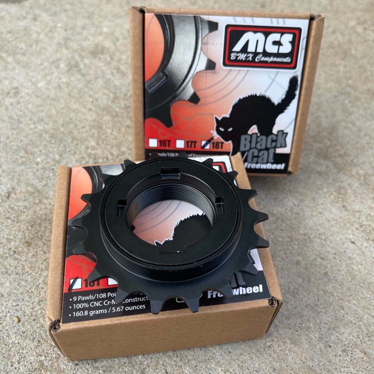 MCS BLACK CAT FREEWHEEL 17T