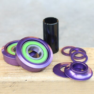 Theory 19mm AMERICAN BOTTOM BRACKET PURPLE KIT
