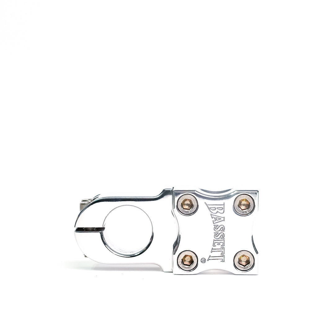 BASSETT RACING THREADLESS STEM (1-1/8") “CHROME”