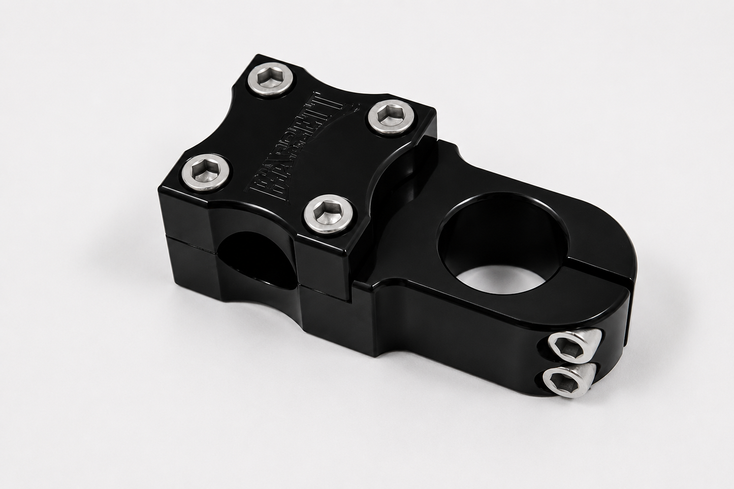 BASSETT RACING THREADLESS STEM (1-1/8") “BLACK”