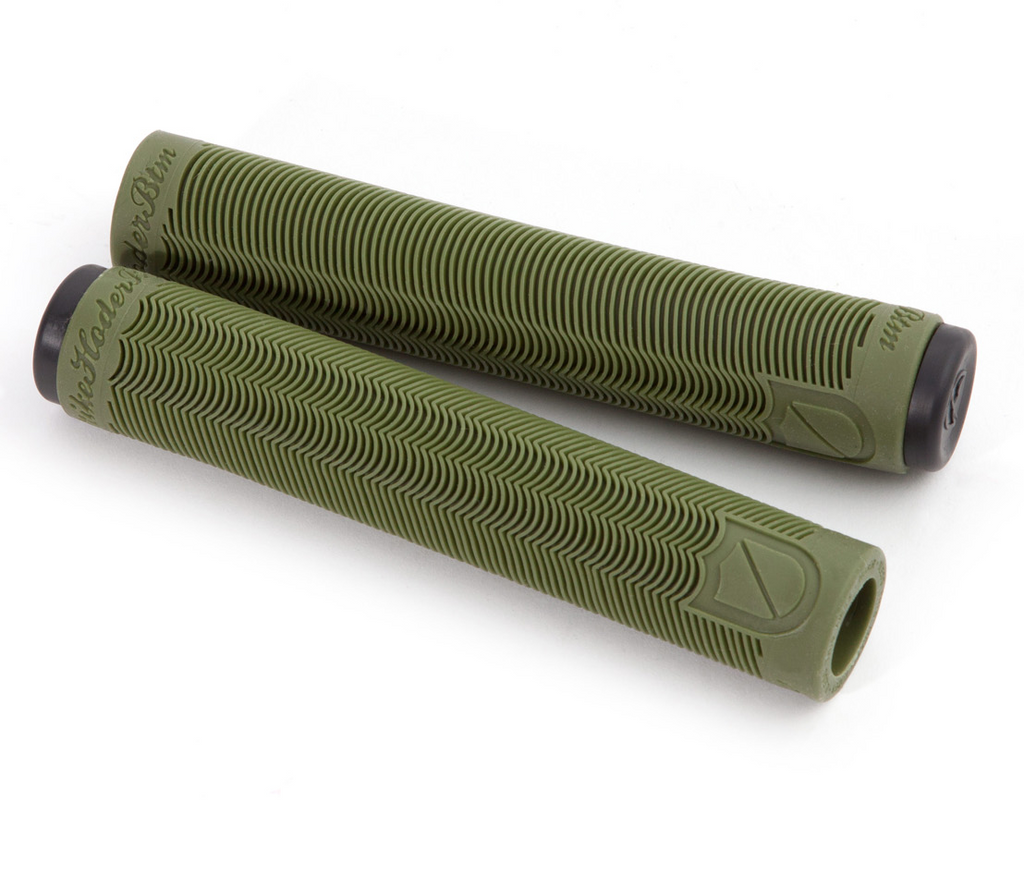 S&M Mike Hoder Grips MUD GREEN