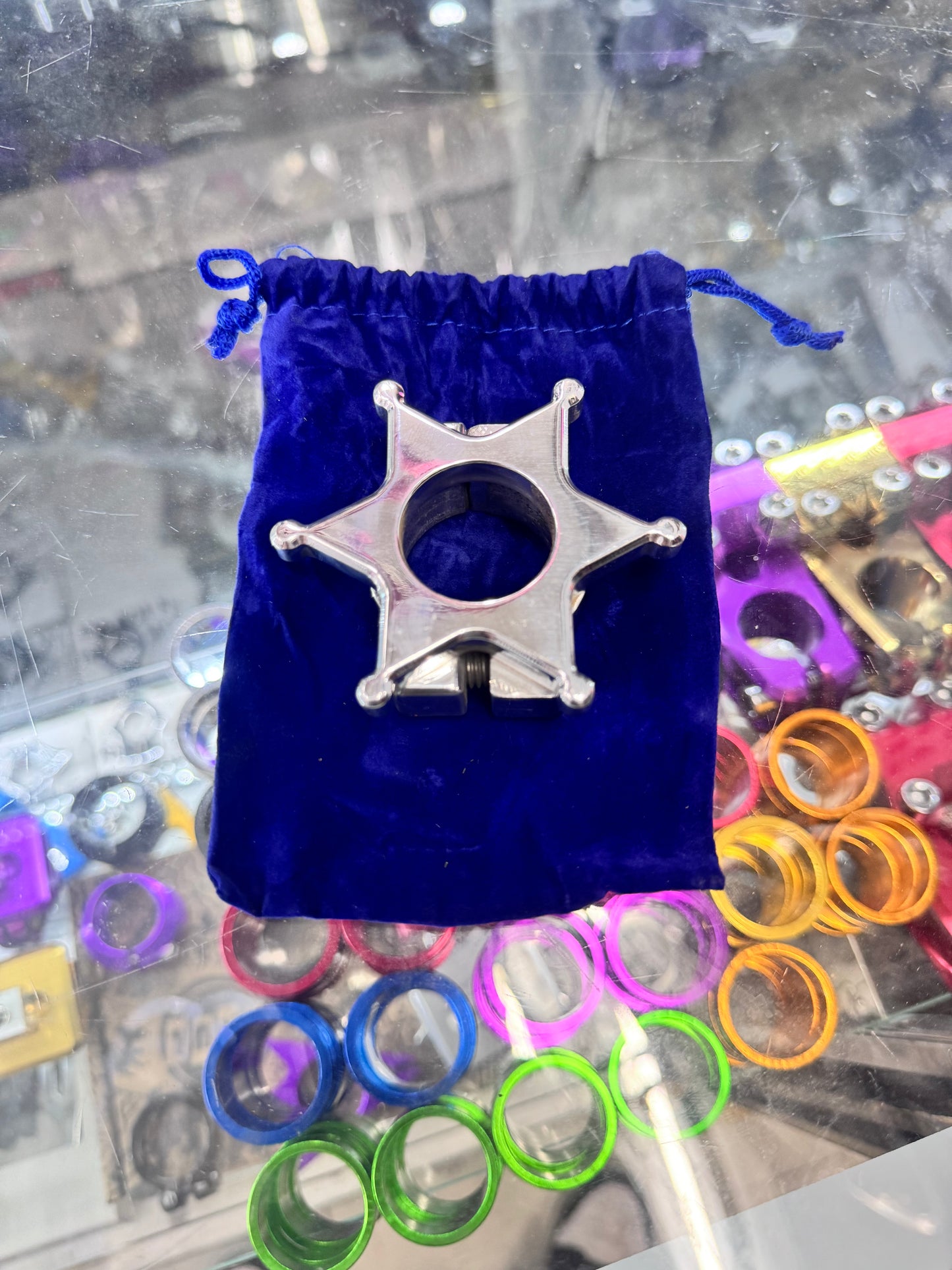 Custom Replacement Sheriff Star Polish 31.8mm