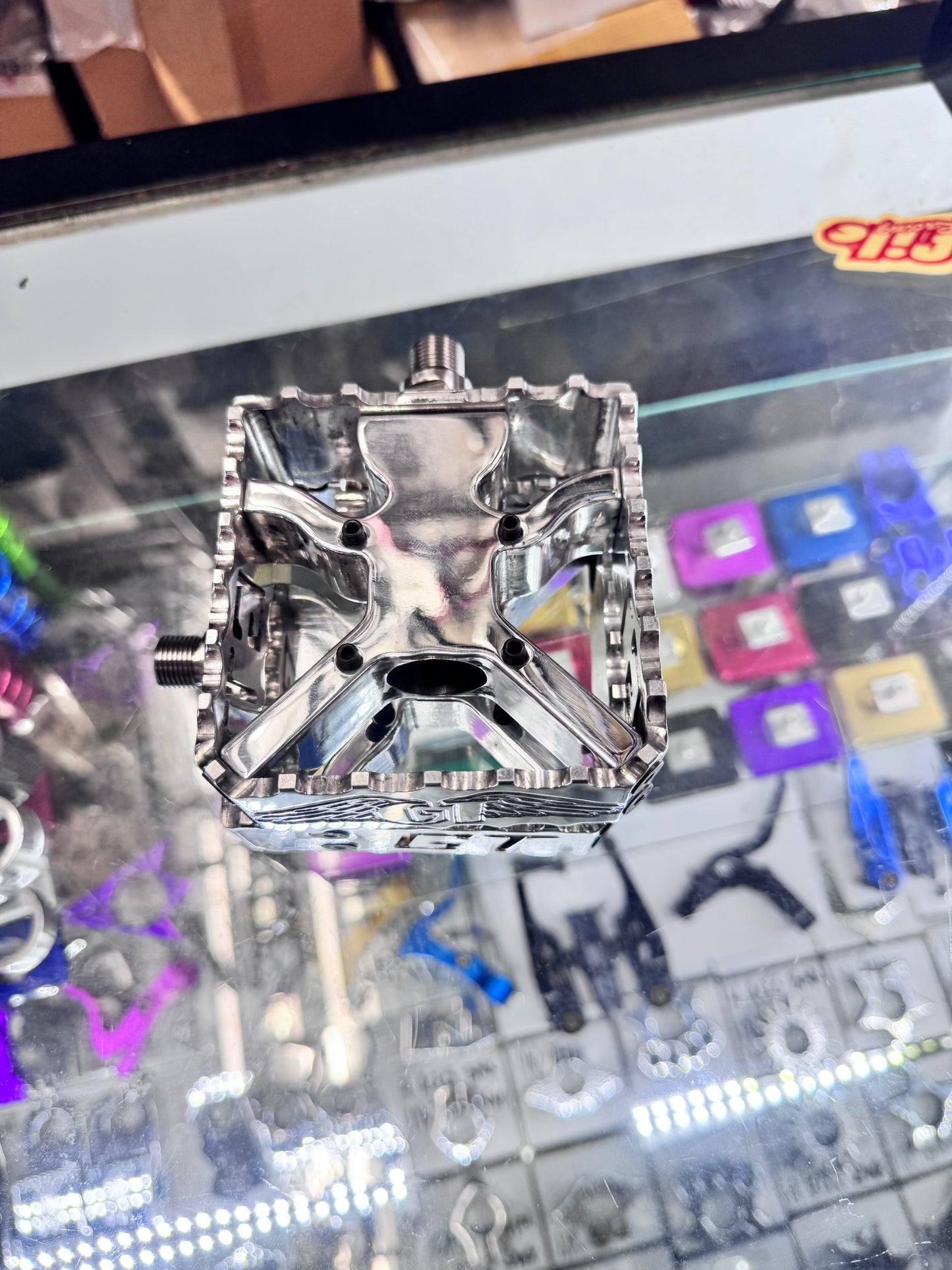 Custom GT Pedals 1 Piece Polish