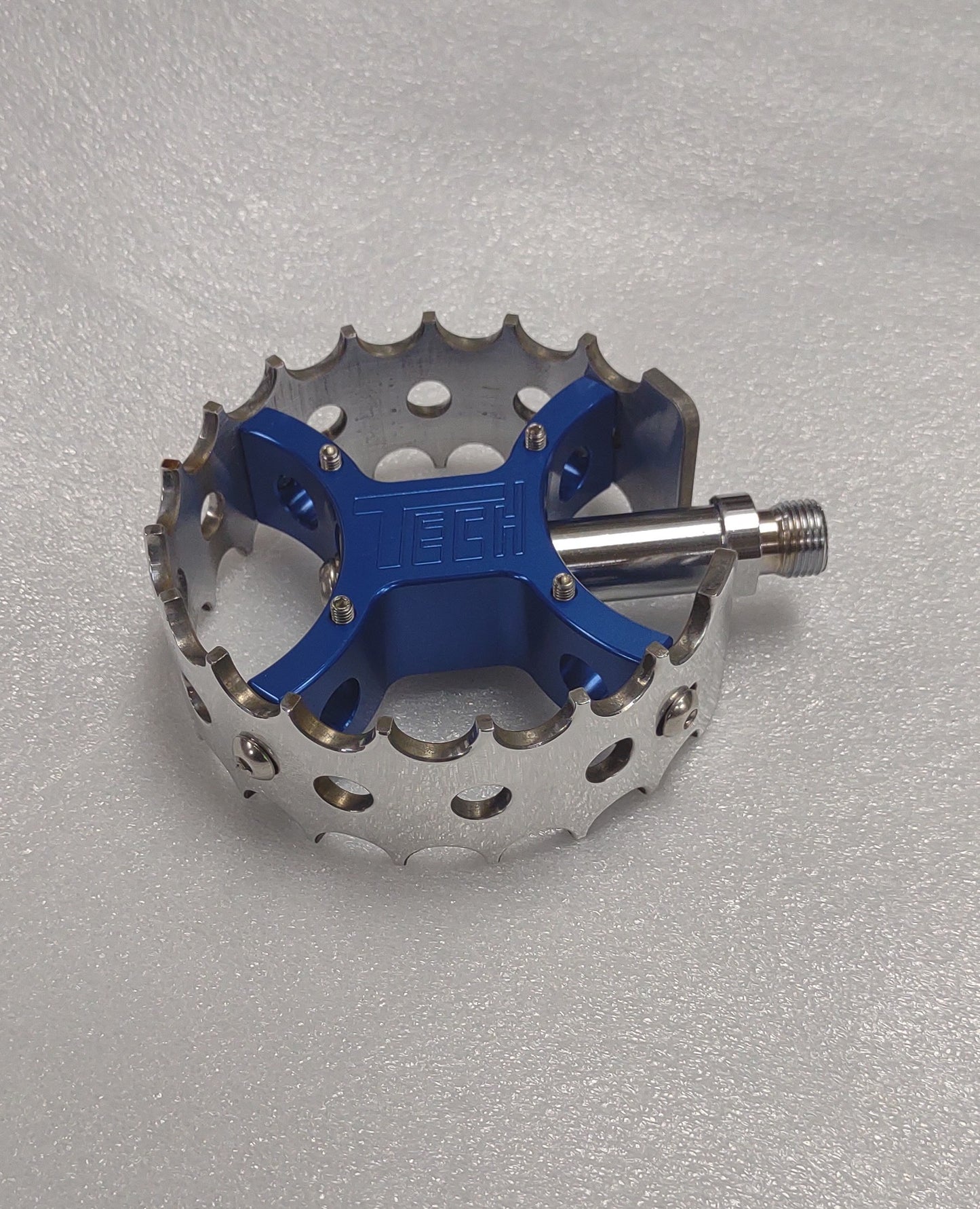 Technique Tech round pedals blue/polish