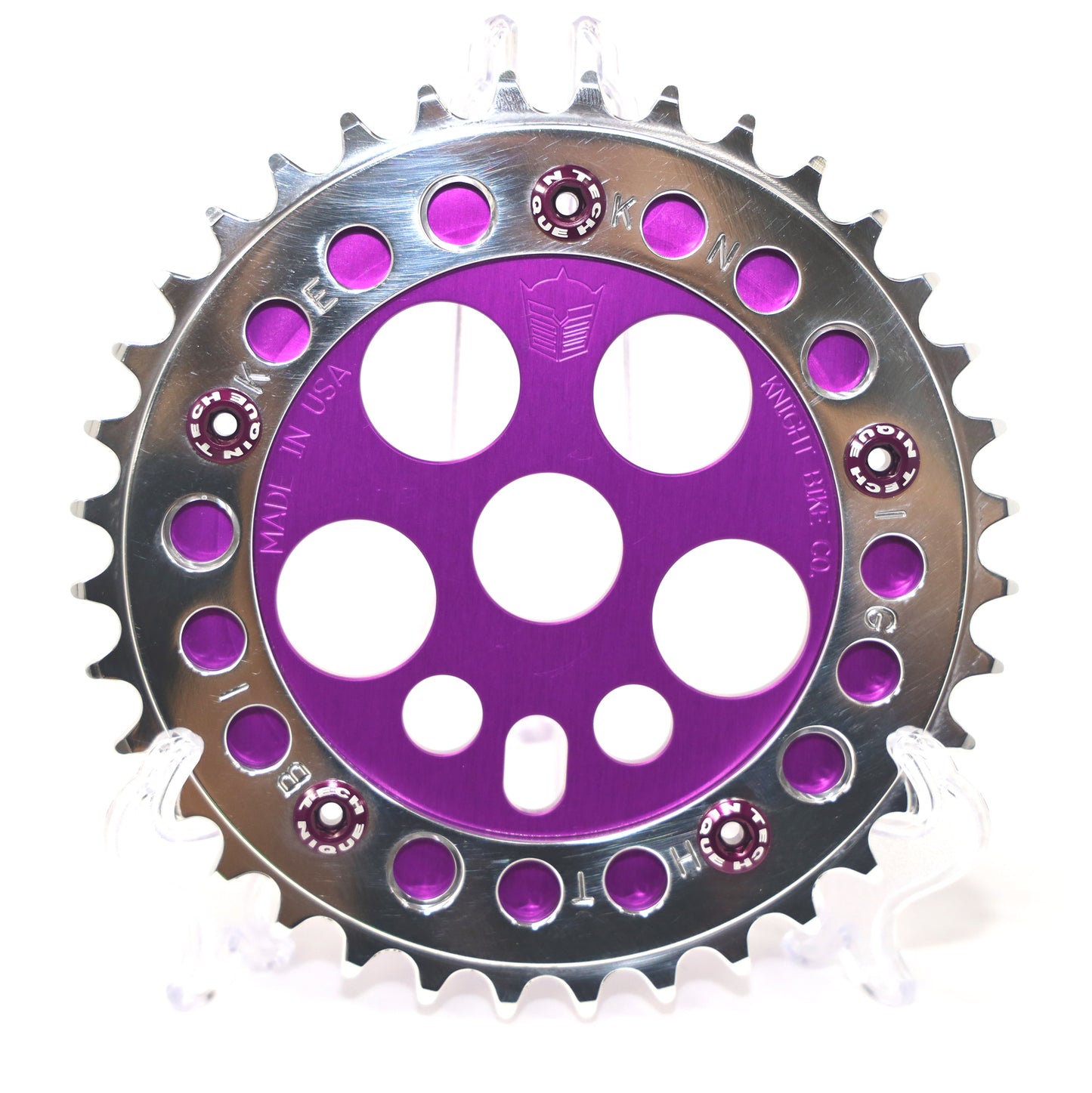 KNIGHT BIKE CO Custom Color Purple/Chrome (Inside/Outside)