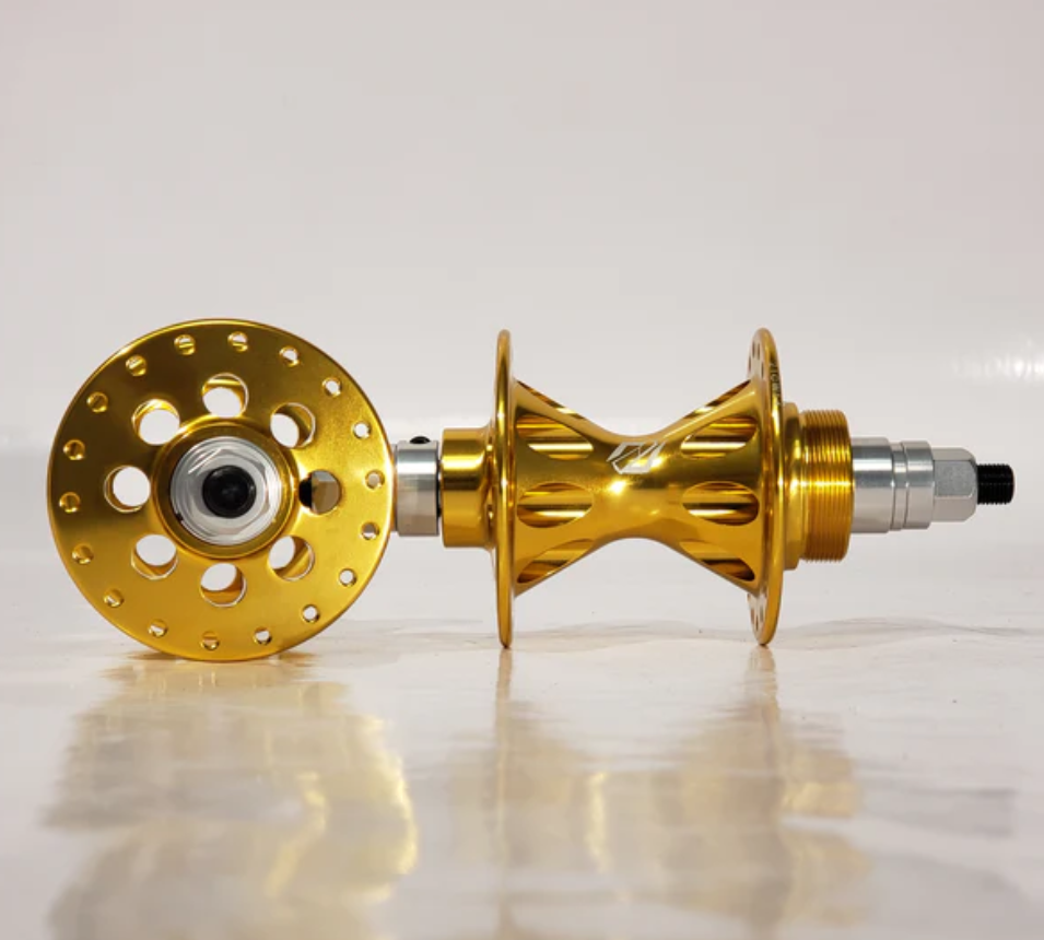TNT Revolver hub set 1st Gen gold
