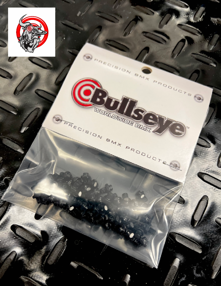 Bullseye Elite pedal pins black