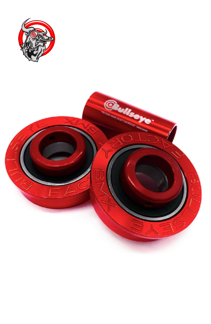 Bullseye Elite American bottom bracket 19 mm red