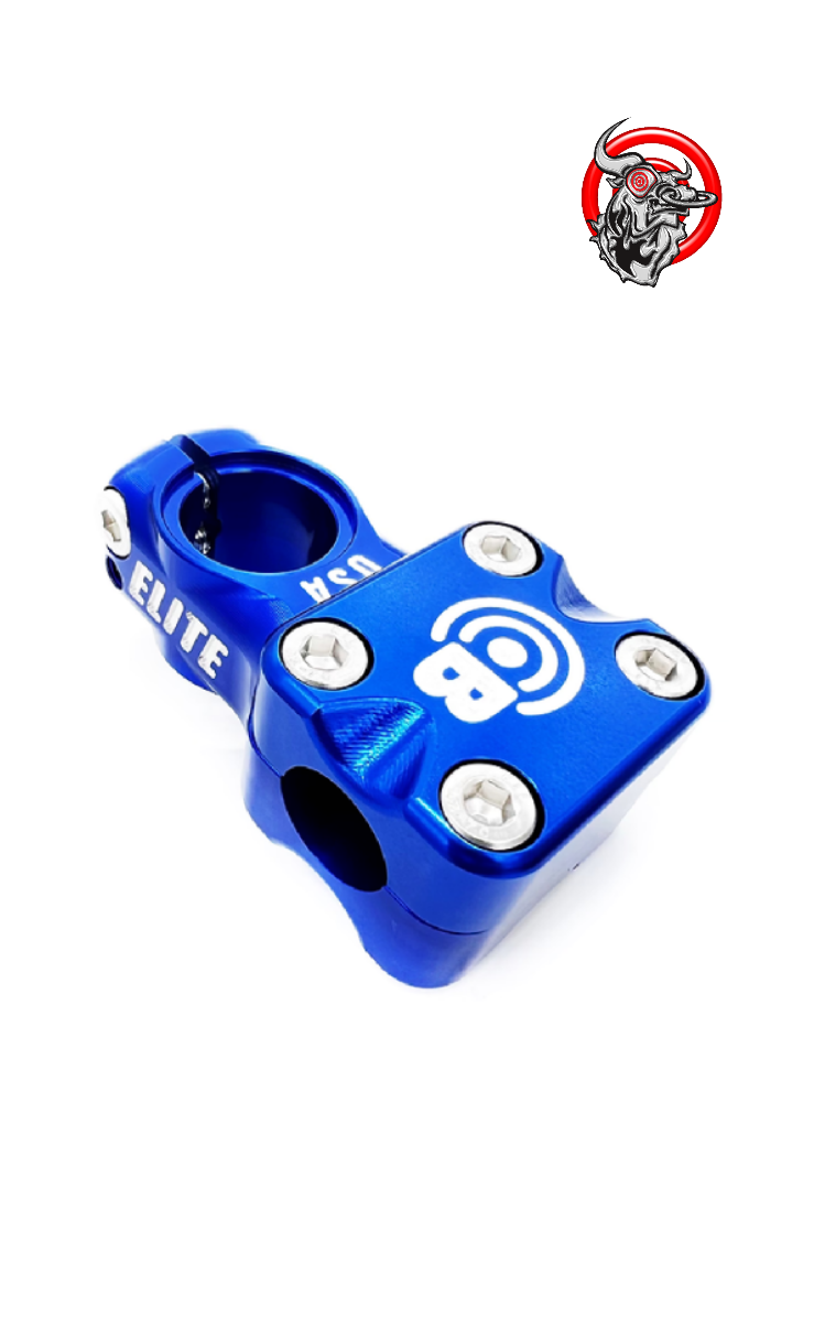 Bullseye Elite wide body race stem 1 1/8 blue