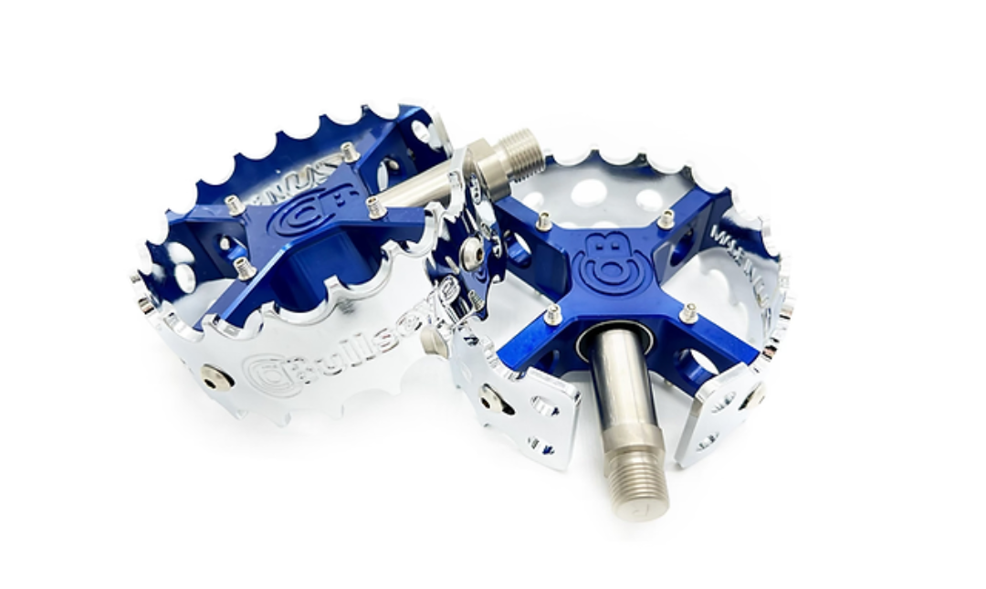 Bullseye round pedals 9/16