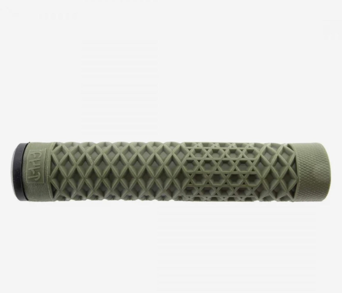 ODI CULT VANS WAFFLE FLANGELESS GRIP (ARMY GREEN)