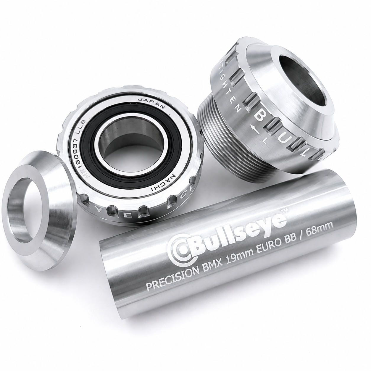 Bullseye race works Euro Bottom Bracket Silver