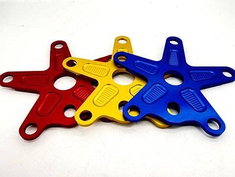 “GOLD” ROGER 5 BOLT SPIDERS