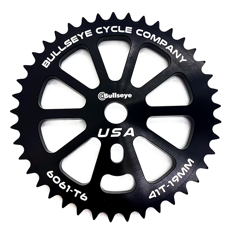 BULLSEYE "ELITE BLACK" LIMITED EDITION SPROCKET