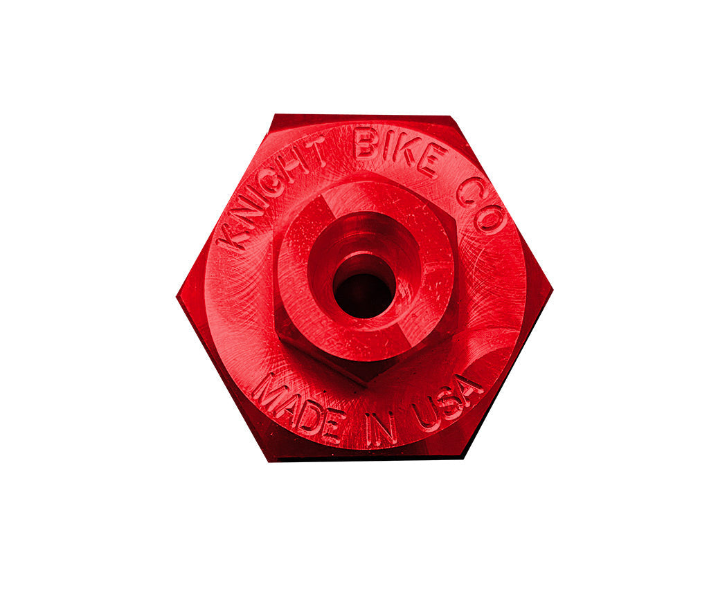 Knight Co Ruf-Nut Head Set Cap “RED”
