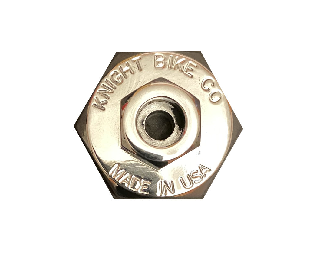 Knight Co Ruf-Nut Head Set Cap “MIRROR POLISHED”