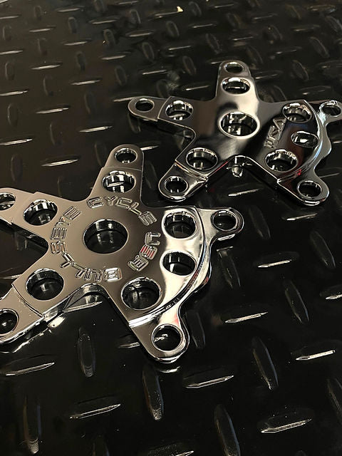BULLSEYE 5-BOLT LIMITED EDITION SPIDER SHOW CHROME