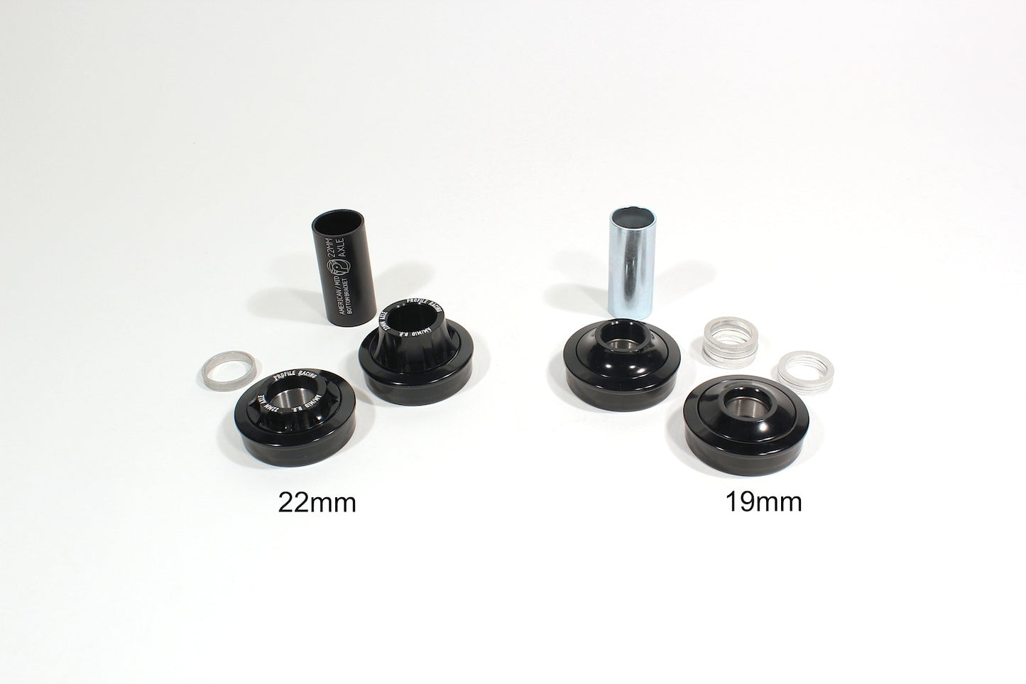 AMERICAN “HOP UP” BOTTOM BRACKET(19MM) BLACK