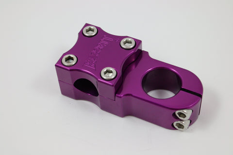 BASSETT RACING THREADLESS STEM (1-1/8") “PURPLE”