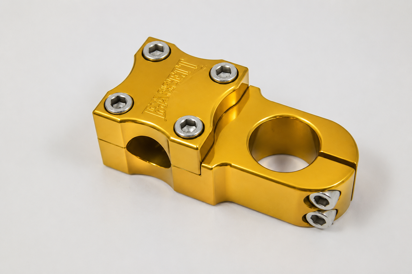 BASSETT RACING THREADLESS STEM (1-1/8") “GOLD”