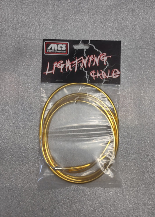 Mcs lighting brake cable gold