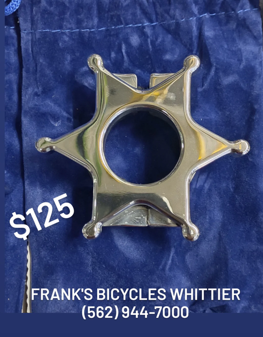 4 Aces sheriff star seat clamp 31.8